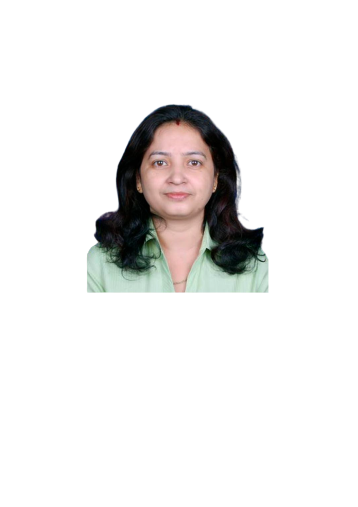 Retrato de Prof.ª Purnima K. Bajre